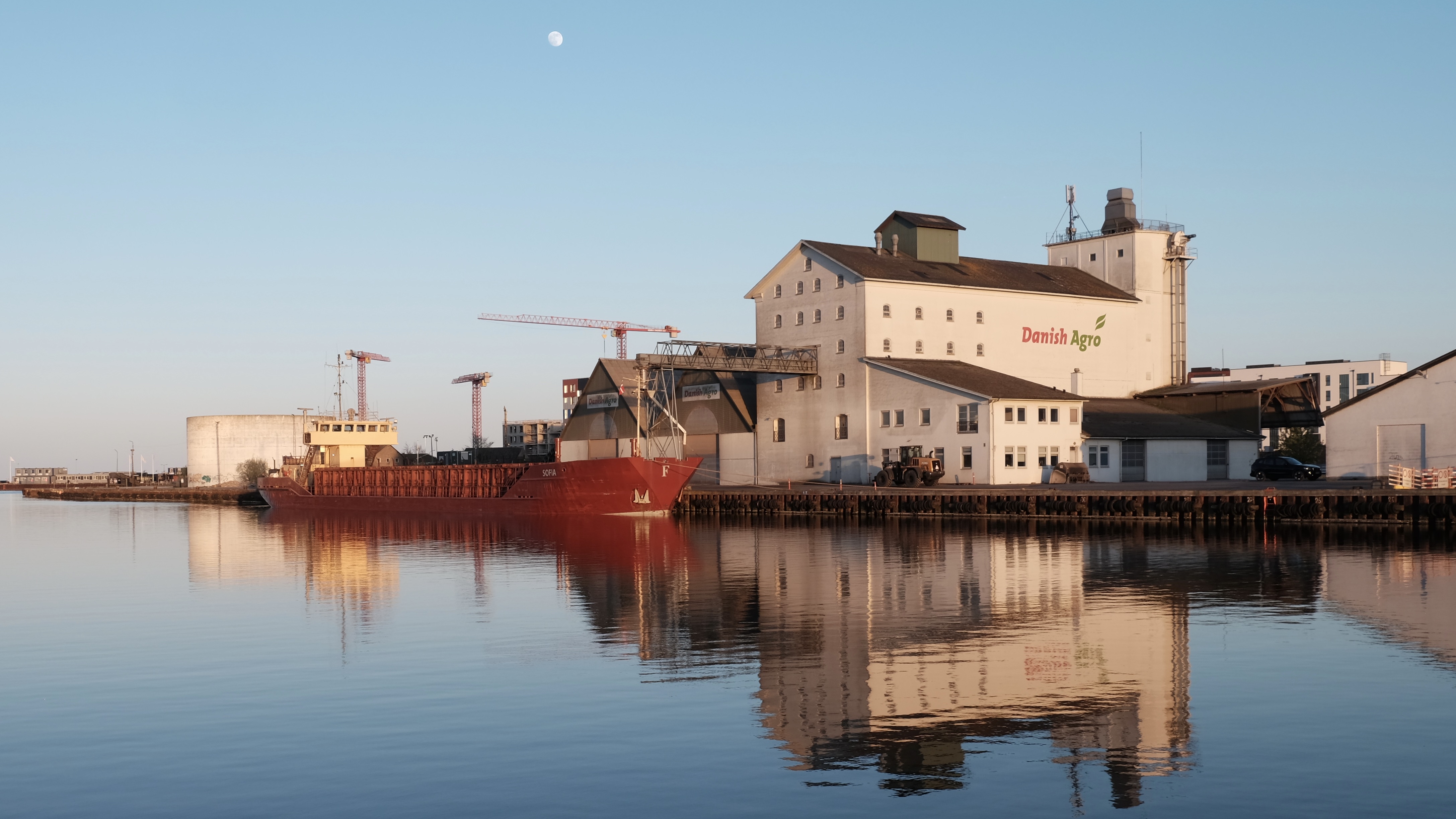 Avondlicht in København