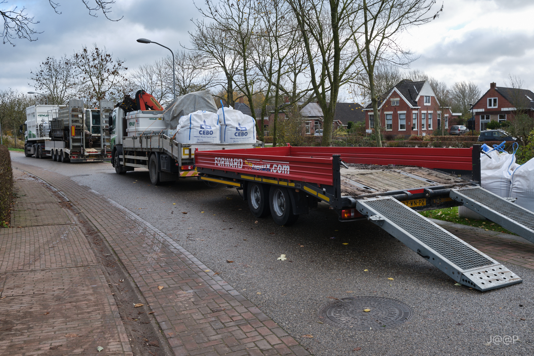 Grondboring voor stroomkabels